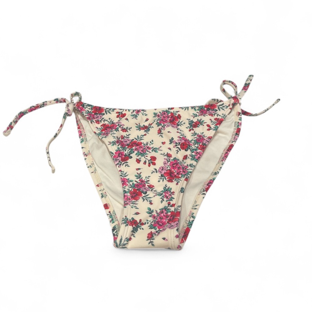 Wild Fable Floral Print Bikini Bottom -Medium swim swimsuit bottoms - Target